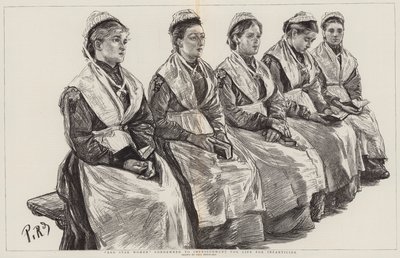 Vida condenada feminina em Woking de Charles Paul Renouard